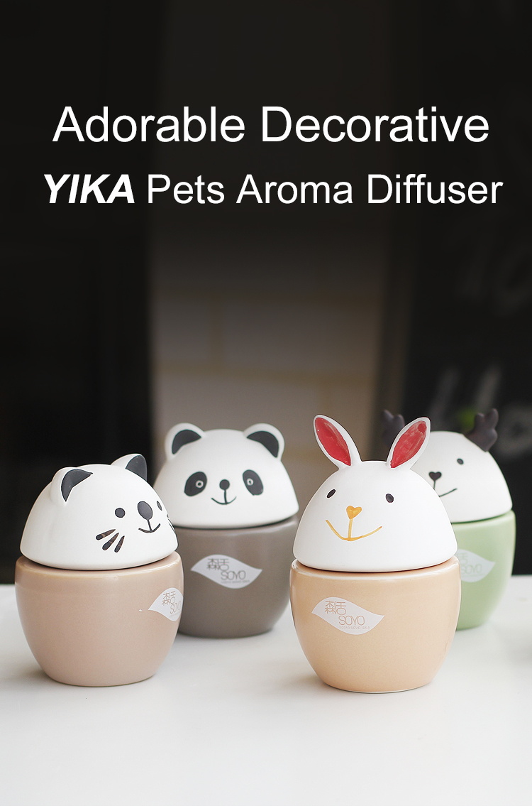 ceramic mini scented fragrance porous pets aroma air freshener